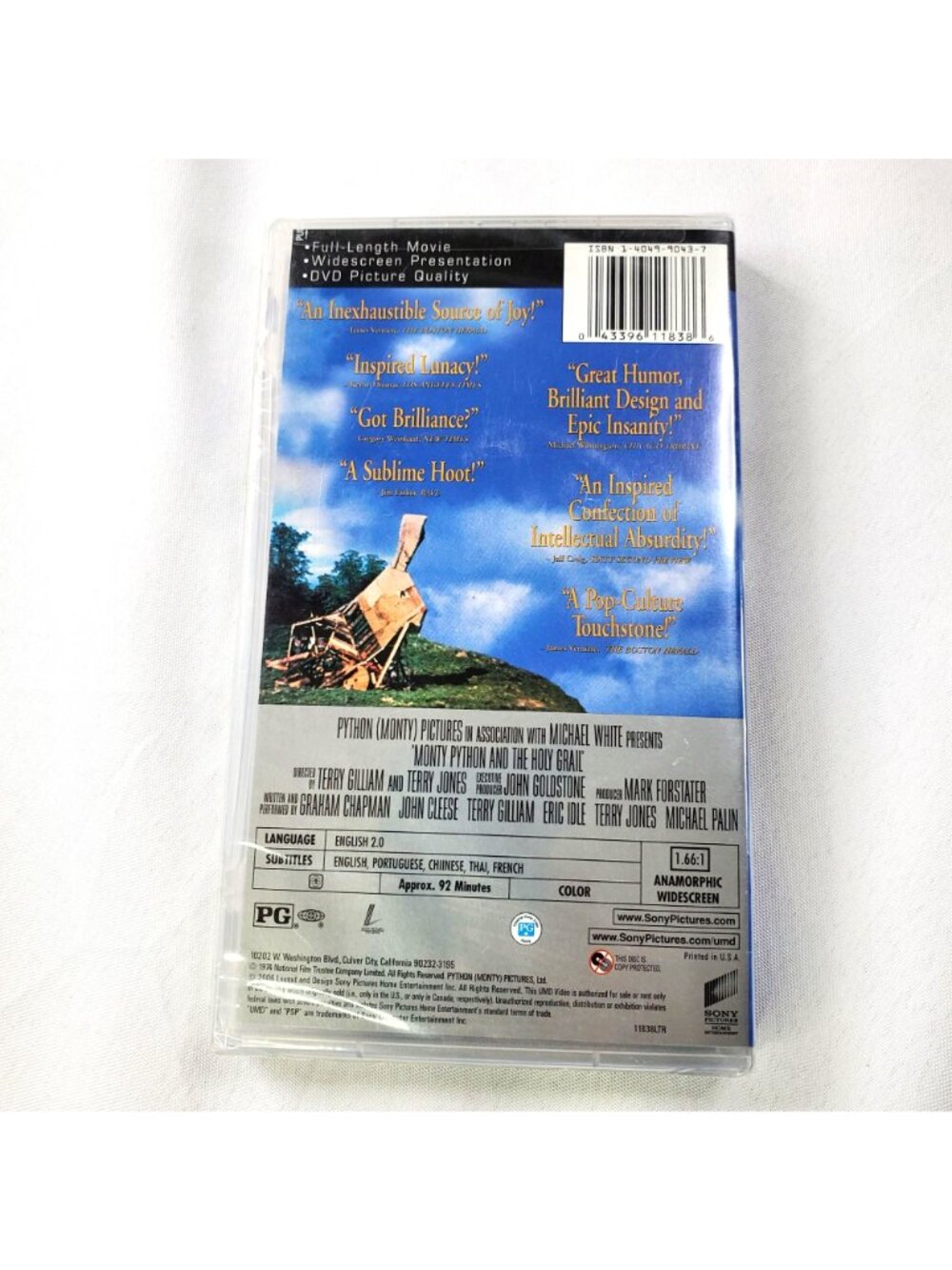 Monty Python And The Holy Grail UMD Video For PSP Widescreen Presentation 2006 - Picture 5 of 7